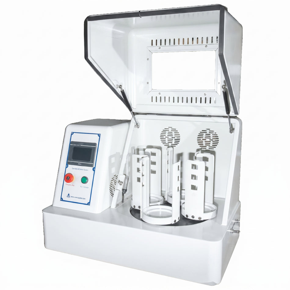 MSE PRO 1L (4 x 250ml) Vertical High Energy Planetary Ball Mill with Touchscreen Controller AI image