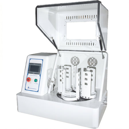 MSE PRO 2L (4 x 500ml) Vertical High Energy Planetary Ball Mill with Touchscreen Controller AI image