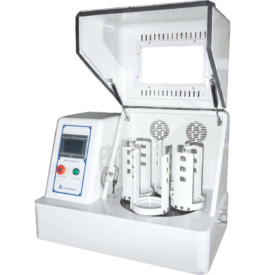MSE PRO 6L (4 x 1.5L) Vertical High Energy Planetary Ball Mill with Touchscreen Controller AI image