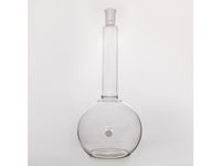 MSE PRO Long Neck Flat Bottom Flask, Grinding Mouth: 24/40, Capacity: 2000mL, Neck Length 175mm