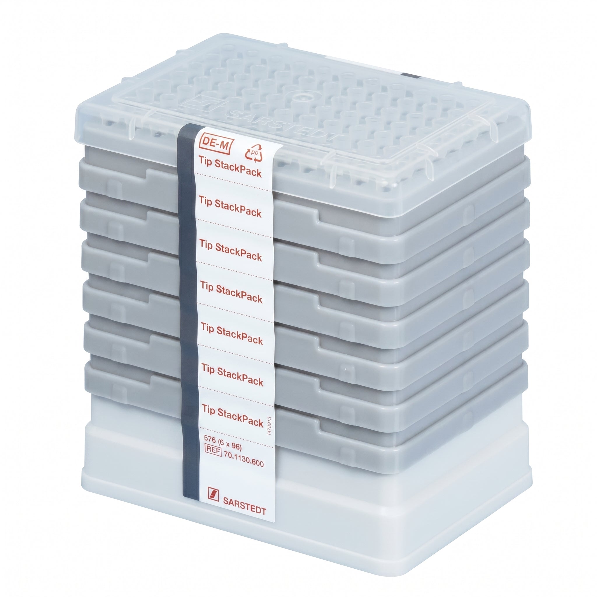 IKA Tip xs Tray Pipettes (10 µl, Transparent, 1920 pcs) AI image
