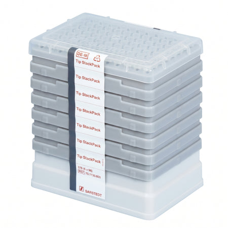 IKA Tip xs Tray Pipettes (10 µl, Transparent, 1920 pcs) AI image