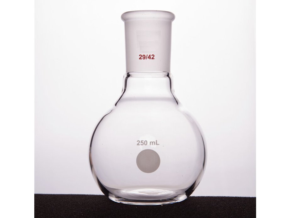 MSE PRO Flat Bottom Flask, Grinding Mouth: 29/42, 250mL