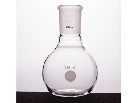 MSE PRO Flat Bottom Flask, Grinding Mouth: 29/42, 250mL