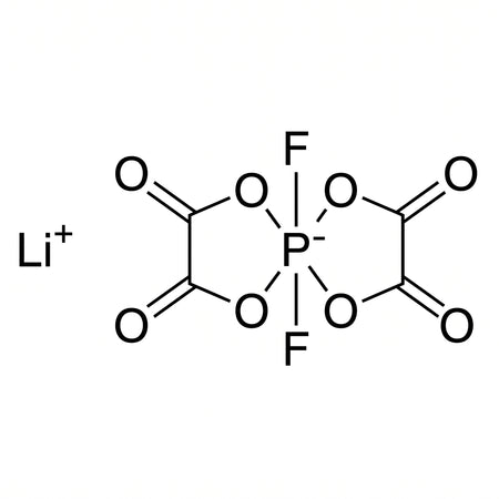 MSE PRO 50g High Purity (≥99.5%) Lithium difluoro(bisoxalato) phosphate (LiDFBOP or LiDFBP) as Electrolyte Additive for Battery Research AI image