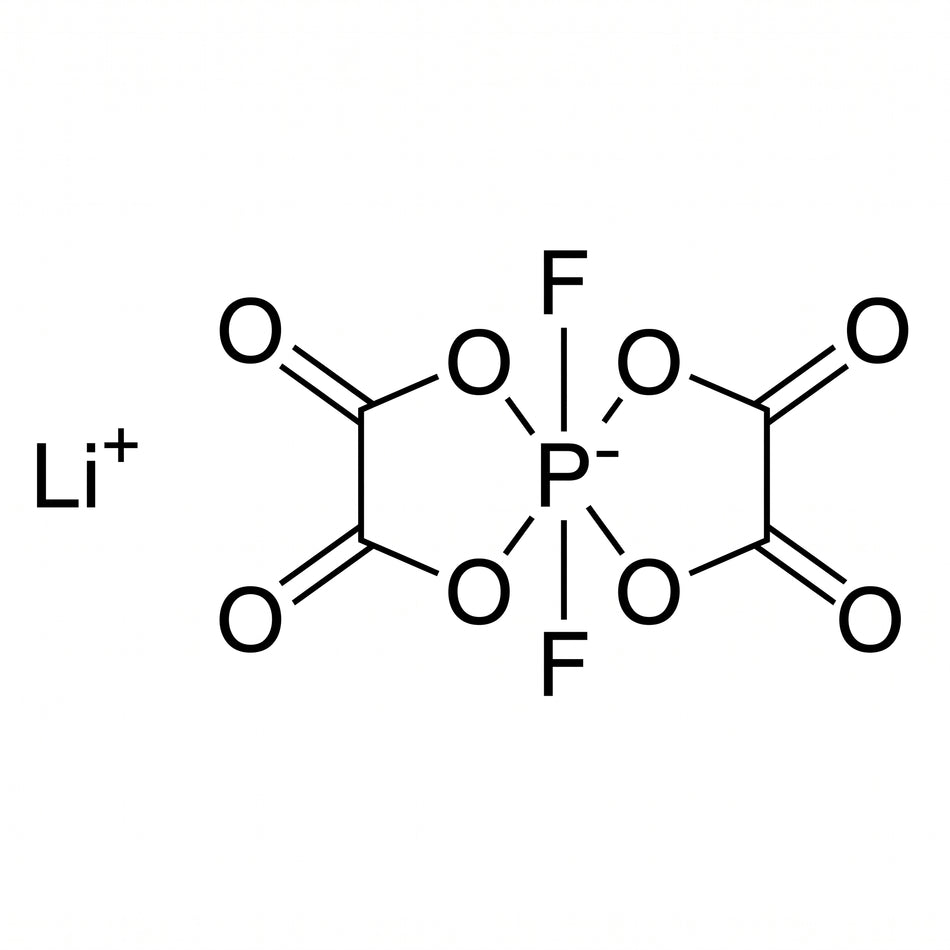 MSE PRO 50g High Purity (≥99.5%) Lithium difluoro(bisoxalato) phosphate (LiDFBOP or LiDFBP) as Electrolyte Additive for Battery Research AI image