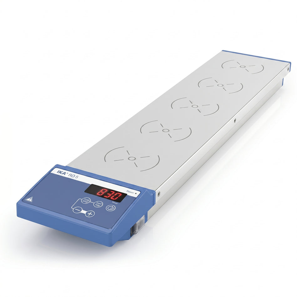 IKA RO 5 Magnetic Stirrers (1200rpm, 0.4L, 5 Positions) AI image