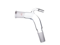 MSE PRO Joint: ST/NS 29/42 Bent Adapter with Small Nozzle - MSE Supplies LLC