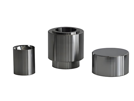 MSE PRO 2" (50 mm) Diameter Dry Pellet Pressing Die Set for Spherical Shaped Sample - MSE Supplies LLC