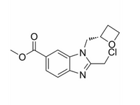 MSE PRO (S)-Methyl 2-(chloromethyl)-1-(oxetan-2-ylmethyl)-1H-benzo[d]imidazole-6-carboxylate, ≥99.9% Purity