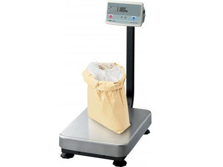 A&D Weighing Platform Scale, 300lb x 0.02lb with Large Platform and Column