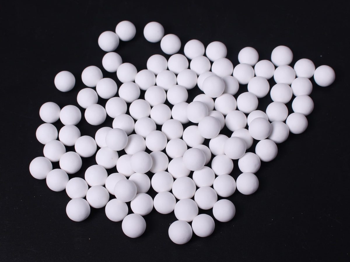 MSE PRO™ 10 mm High Purity (99%) Alumina Catalyst Bed Support Media, 1 kg, Milling Media, MSE Supplies LLC, MSE Supplies