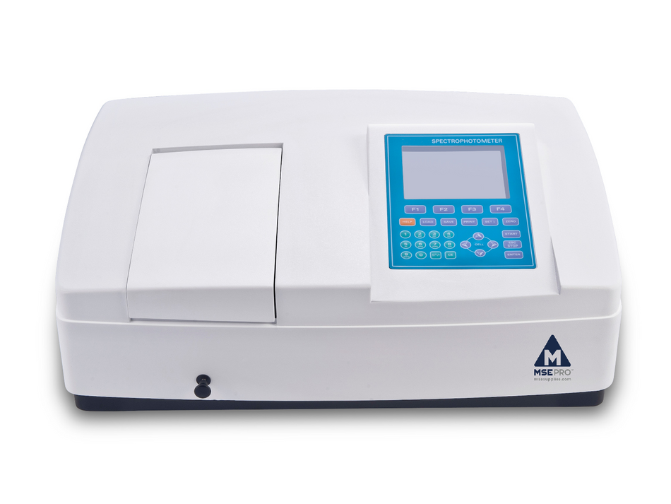 MSE PRO High-performance Single Beam UV/VIS Spectrophotometer, 190-1100 nm, Laboratory Spectrometers and Spectrophotometers, MSE Supplies LLC, MSE Supplies