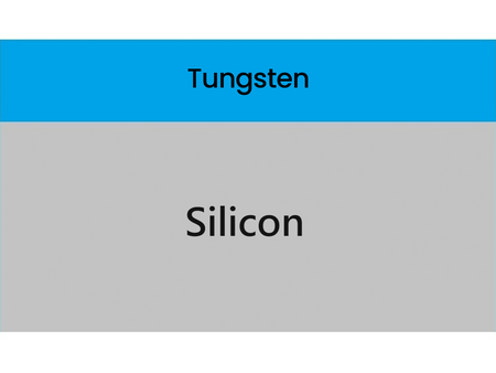 MSE PRO 4 inch Tungsten Thin Film on Silicon/ SiO<sub>2</sub> Wafer, Wafers, MSE Supplies LLC, MSE Supplies