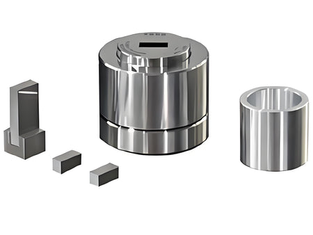 MSE PRO 20×10 mm Rectangle Split Pressing Die Set - MSE Supplies LLC