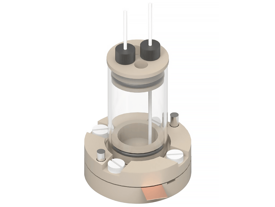 BM EC 7mm x 7mm - Bottom Mount Electrochemical Cell, Electrochemical Products, Redox.me, MSE Supplies