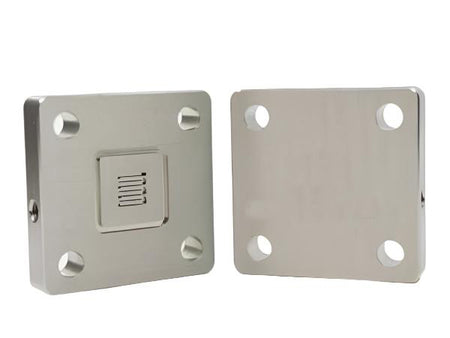 1cm² AEM Electrolyzer Hardware - Serpentine Flow Field, Au-Ni + Au-Ni End Plate, Electrochemical Products, MSE Supplies LLC, MSE Supplies