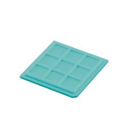ASONE Chip Tray SCC 3 x 3 Light Blue 10 Pieces - Laboratory Supplies - AS ONE Corporation - MSE Supplies