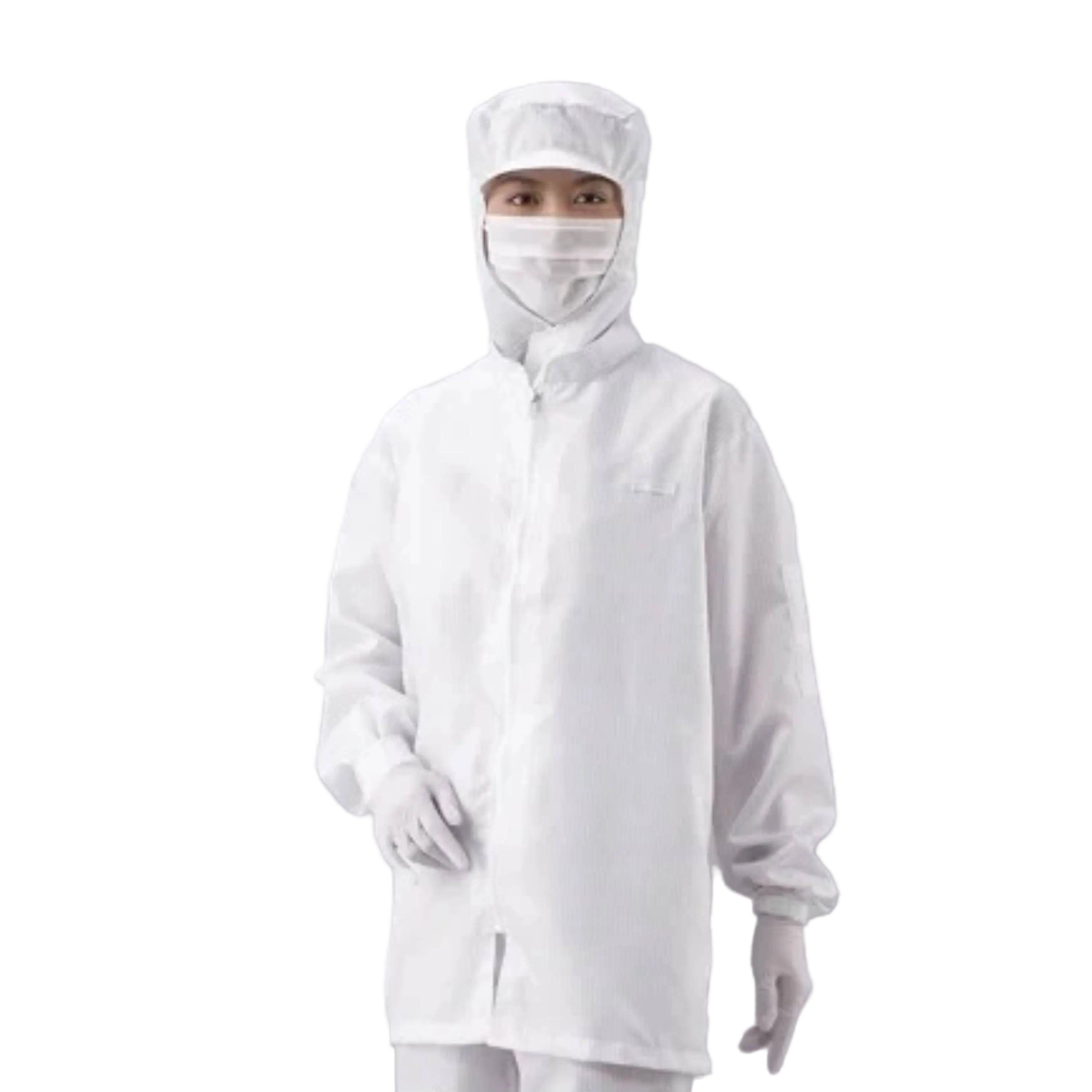 ASONE Pure Cleanroom Jacket White L – MSE Supplies