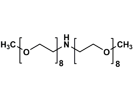 Monodispersed Poly(Ethylene Glycol) from PurePEG:(mPEG8)2NH - MSE Supplies LLC