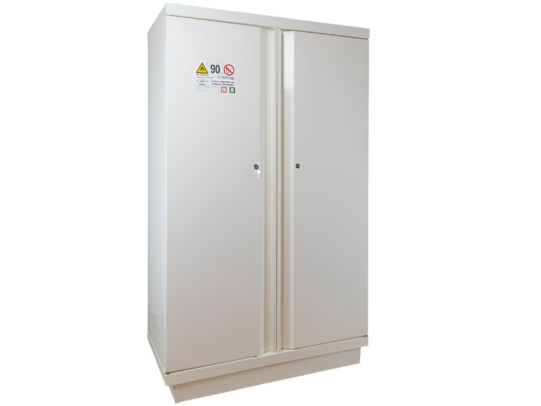 Ecosafe 2 - DOOR TALL SAFETY CABINET TYPE 90 - 2 COMPARTMENTS, Laboratory Supplies, Ecosafe, MSE Supplies