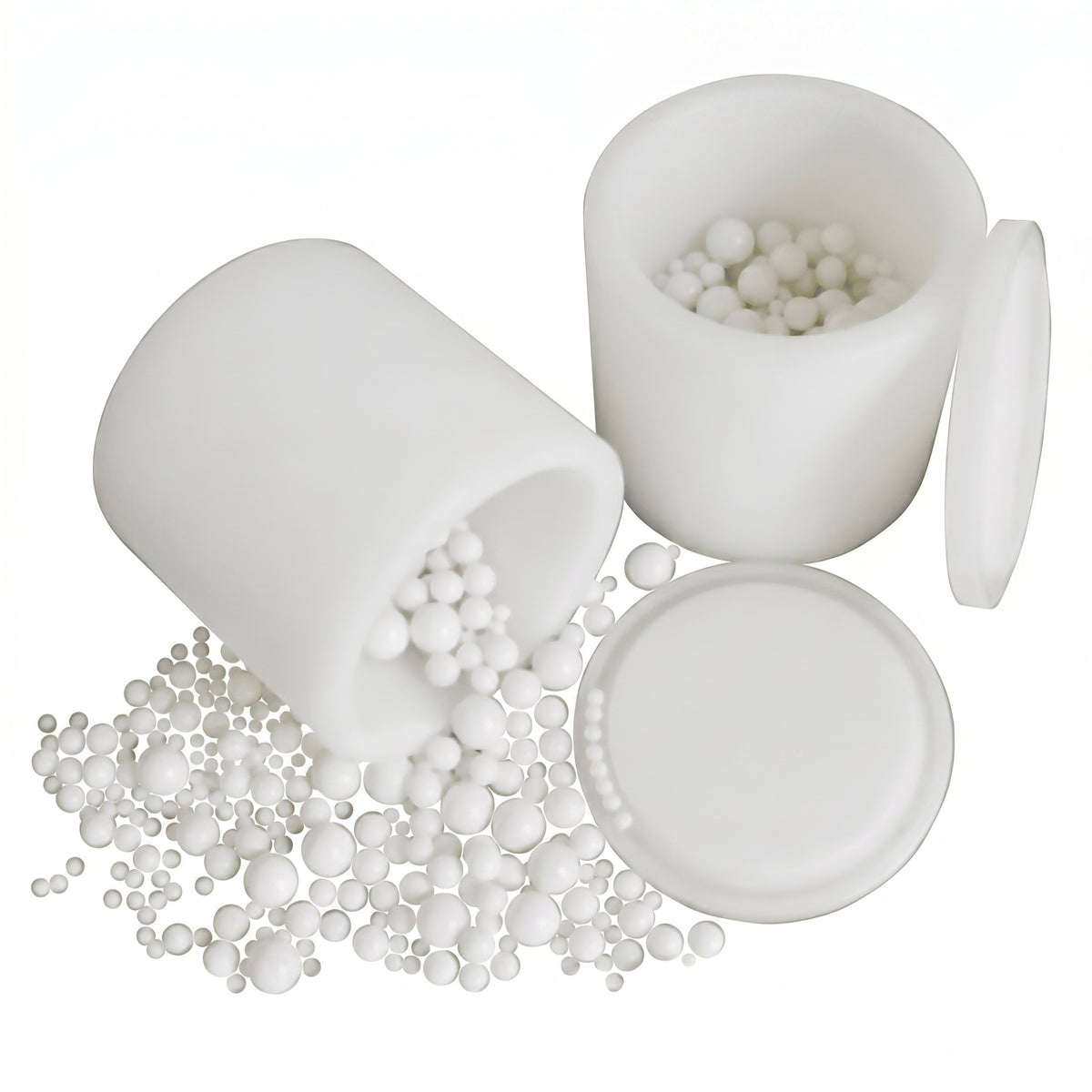 MSE PRO 500 ml Nylon Planetary Mill Grinding Jar AI image