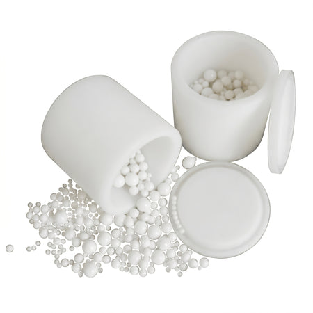 MSE PRO 1L (1,000 ml) Nylon Planetary Mill Grinding Jar AI image