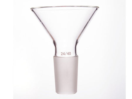 MSE PRO Triangular Funnel, Grinding Mouth 75mm, Other Grinding Mouth: 24/40