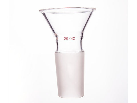 MSE PRO Triangular Funnel, Grinding Mouth 50mm, Other Grinding Mouth: 29/42