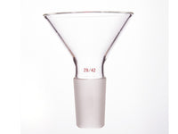 MSE PRO Triangular Funnel, Grinding Mouth 75mm, Other Grinding Mouth: 29/42
