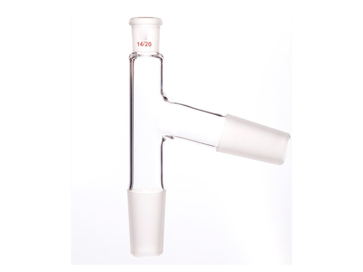 MSE PRO 75° Distillation Head, Upper Mouth: 14/20, Lower Mouth: 24/40, Side Grinding Mouth: 24/40 - MSE Supplies LLC