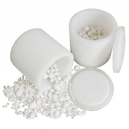 MSE PRO 2.5L (2,500 ml) Nylon Planetary Mill Grinding Jar AI image