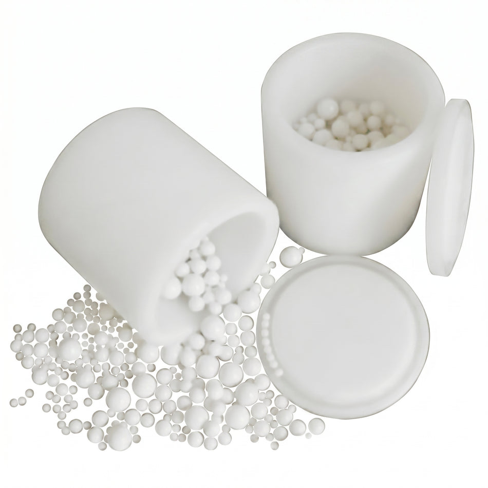 MSE PRO 2.5L (2,500 ml) Nylon Planetary Mill Grinding Jar AI image