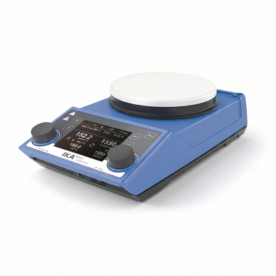 IKA RET Control-Visc White Magnetic Stirrers (1700rpm, 340°C) AI image