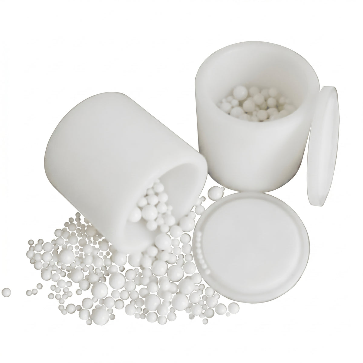 MSE PRO 4L (4,000 ml) Nylon Planetary Mill Grinding Jar AI image