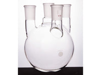 MSE PRO Straight Four-Mouth Round Bottom Ball Bottle, Middle Grinding Mouth: 29/42, Side Grinding Mouth: 29/42, 2000mL