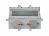 MSE PRO Economy Compact Laboratory Stainless Steel Glove Box without Antechamber, Laboratory Supplies, MSE Supplies LLC, MSE Supplies