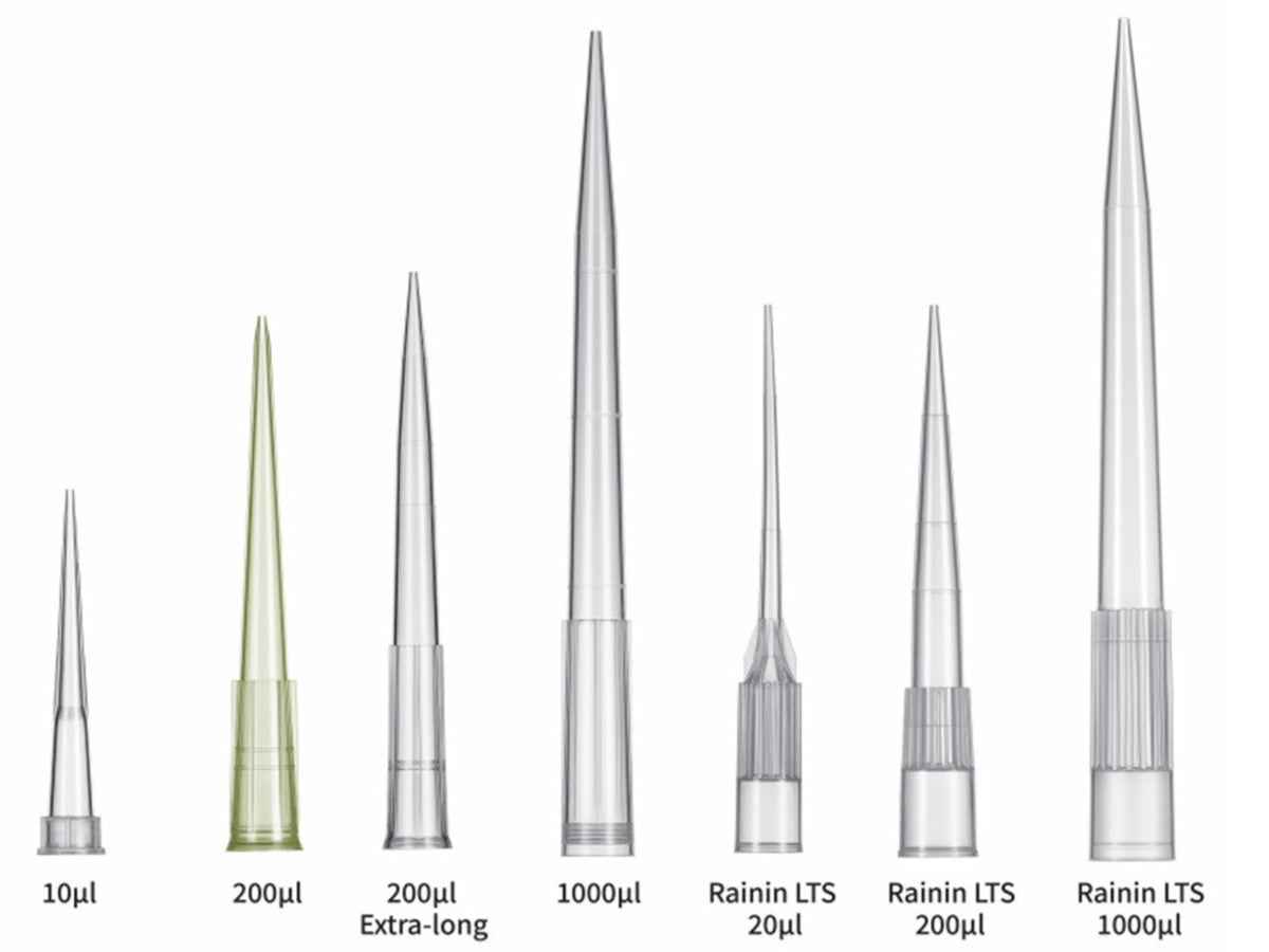 Tips Refill Rack 10μl Refill Pipette Tips, universal fit tips, refill pack, sterile ...