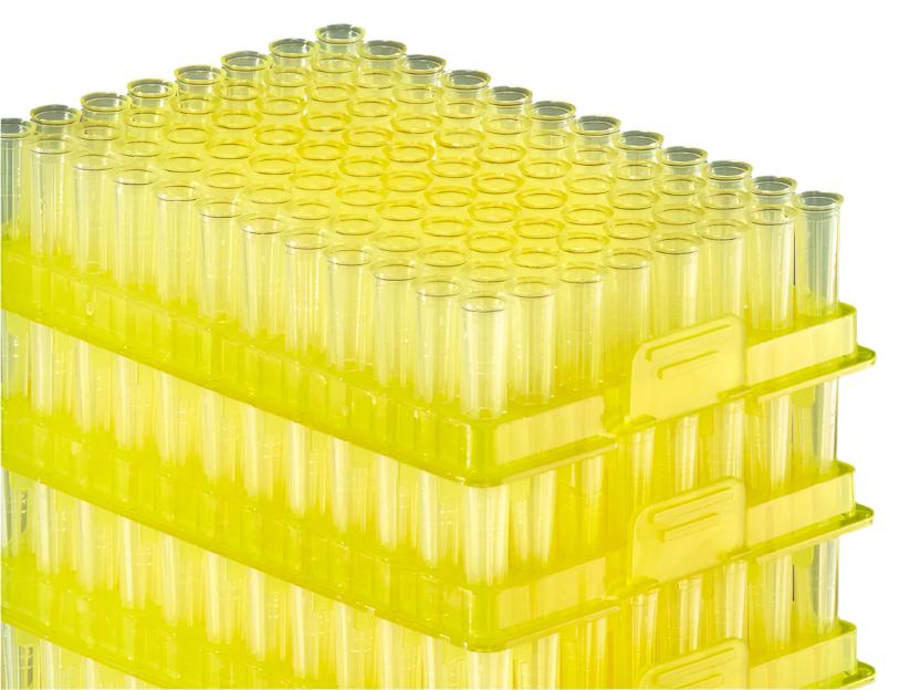 Biologix 300μl Refill Pipette Tips, Universal Fit Tips, Refill Pack, Sterile, 96 Tips/Rack, 10 Racks/Unit, 10 Units/Case - MSE Supplies LLC