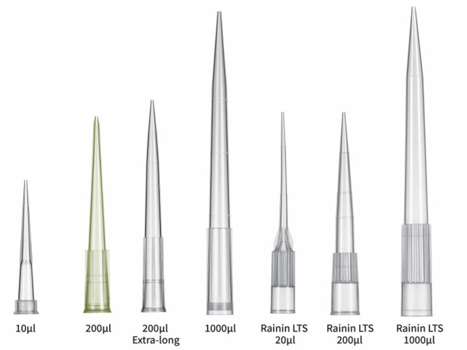 1000μl Refill Pipette Tips, universal fit tips, refill pack, sterile ...