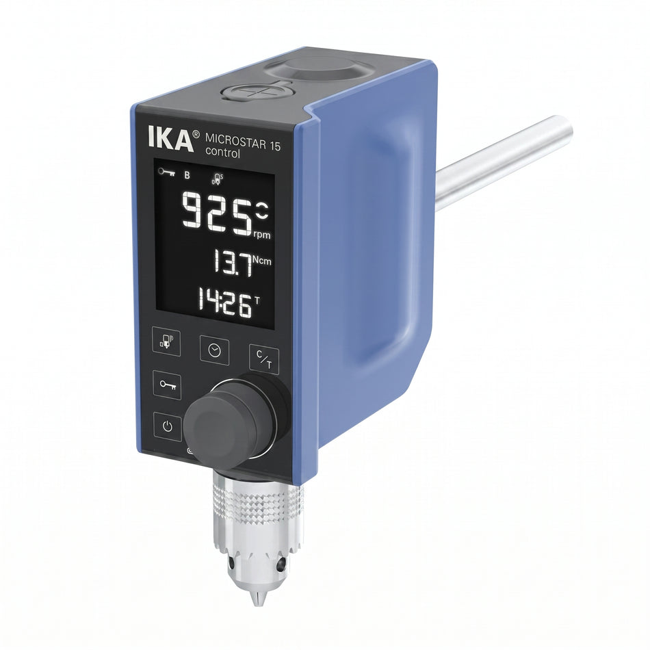 IKA MICROSTAR 15 Control Overhead Stirrers (10L, 1000 rpm) AI image
