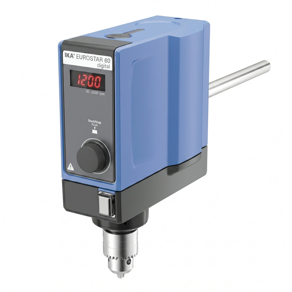 IKA EUROSTAR 60 Digital Overhead Stirrers (40 L, 2000 rpm) AI image