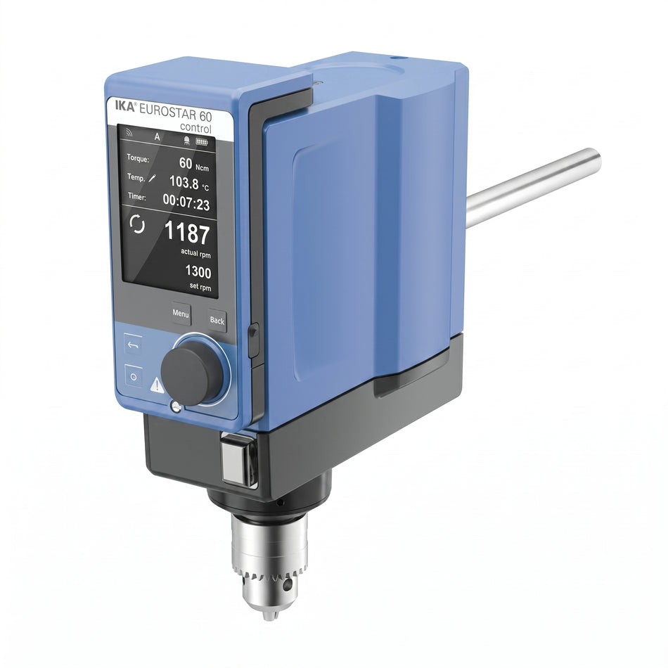 IKA EUROSTAR 60 Control Overhead Stirrers (40 L, 2000 rpm) AI image