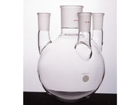 MSE PRO Straight Four-Mouth Round Bottom Ball Bottle, Middle Grinding Mouth: 45/50, Side Grinding Mouth: 24/40, 2000mL