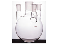 MSE PRO Straight Four-Mouth Round Bottom Ball Bottle, Middle Grinding Mouth: 45/50, Side Grinding Mouth: 24/40, 3000mL