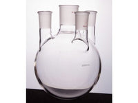 MSE PRO Straight Four-Mouth Round Bottom Ball Bottle, Middle Grinding Mouth: 45/50, Side Grinding Mouth: 29/42, 2000mL