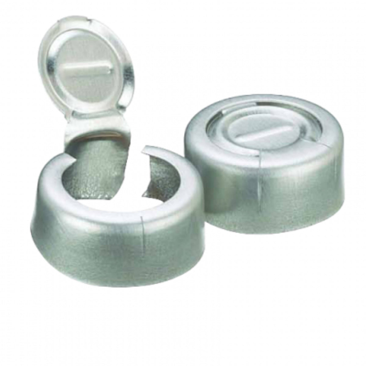 WHEATON® Unlined Aluminum Seal, 13mm, Natural, Tear-Off