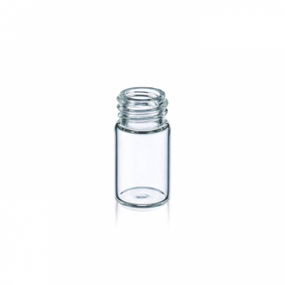 WHEATON® LAB FILE® Sample Vials, 2mL Standard Vials With Caps Attached, Clear, 14B Rubber