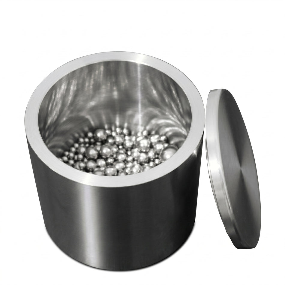 MSE PRO 4L (4,000 ml) Stainless Steel Planetary Milling Jar - 304 Grade AI image