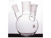 MSE PRO Slanted Four-Mouth Round Bottom Ball Bottle, Middle Grinding Mouth: 45/50, Side Grinding Mouth: 24/40, 1000mL